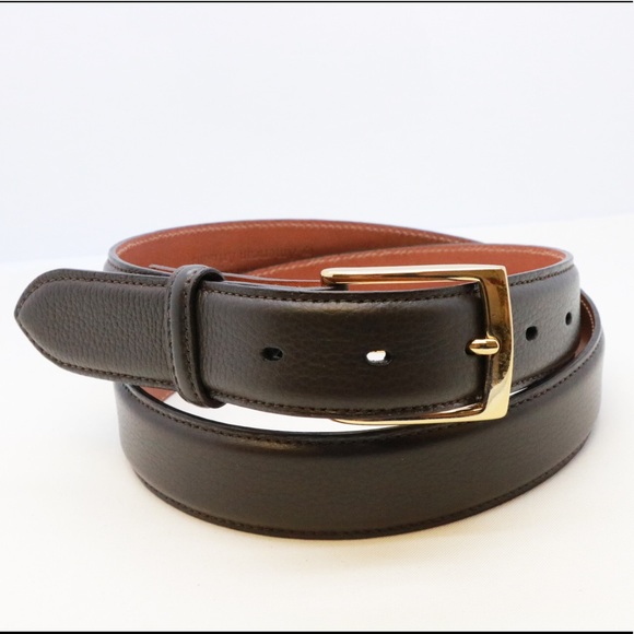 RLC Other - 32mm Brown Calfskin Leather Size 34 Men’s Belt